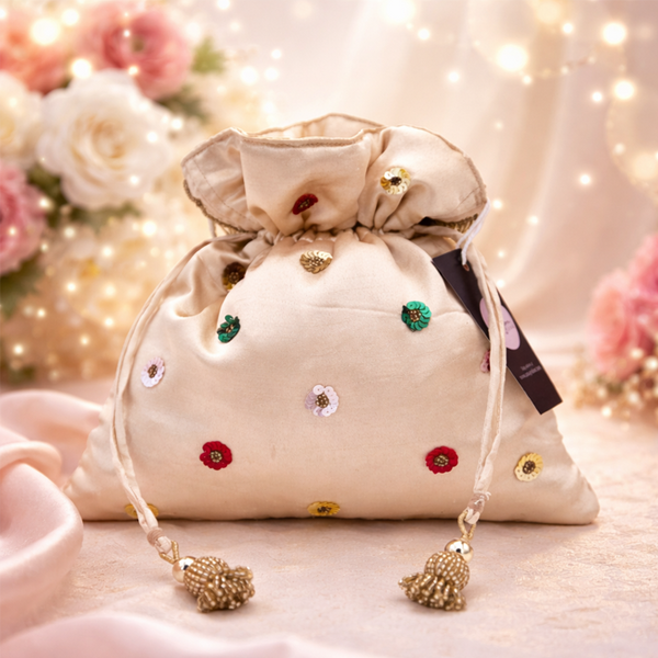 Satan Tari Work Potli Bag