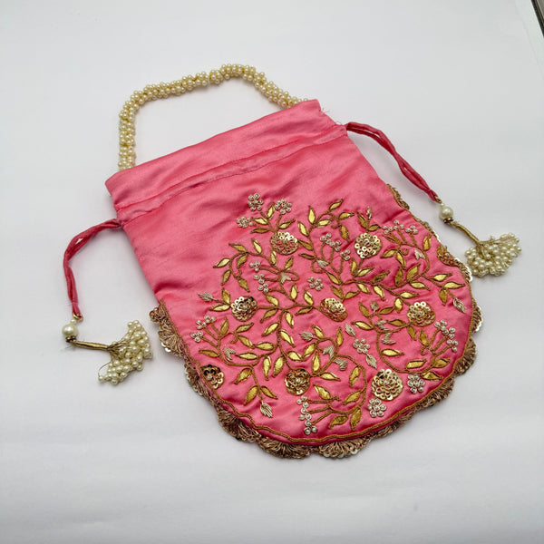 Pink Bucket Bag