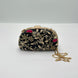Black Clutch Bag With Zardozi Work